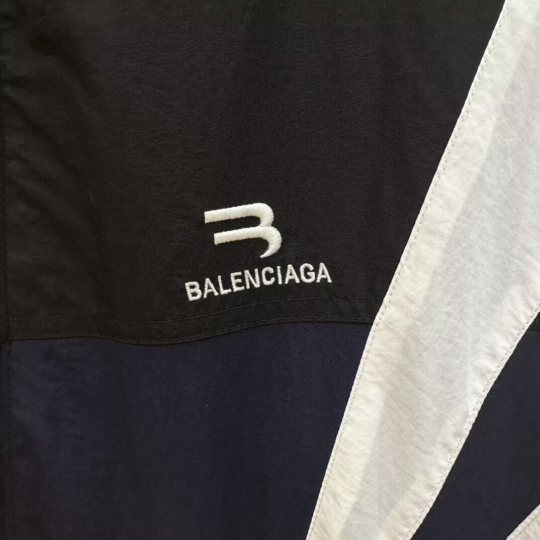 BALENCIAGA バレンシアガ フルジップジャケット  ブラック ベージュ - 画像 6