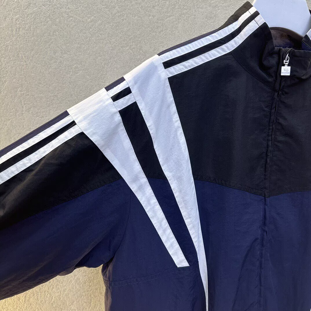 BALENCIAGA バレンシアガ フルジップジャケット  ブラック ベージュ - 画像 5