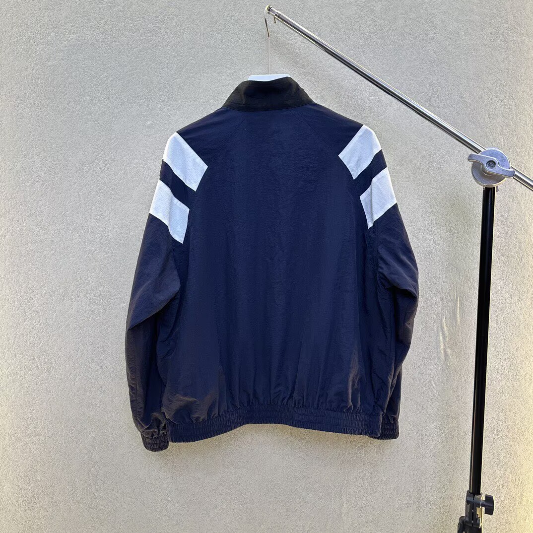BALENCIAGA バレンシアガ フルジップジャケット  ブラック ベージュ - 画像 2