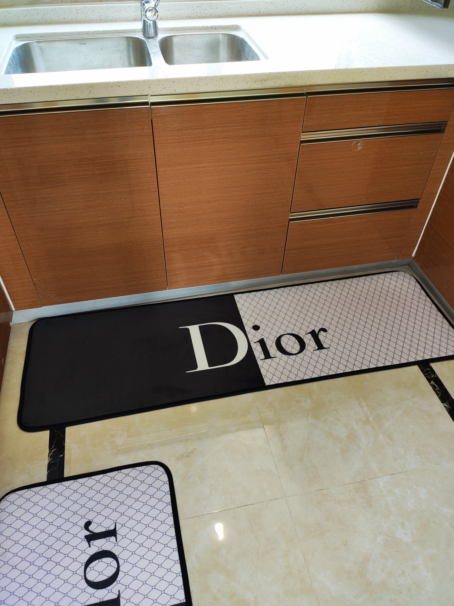 Dior　ディオール カーペット2種サイズ選択　ラグマット　浴室/キッチン/玄関　家庭用寝室のカーペット　滑り止め