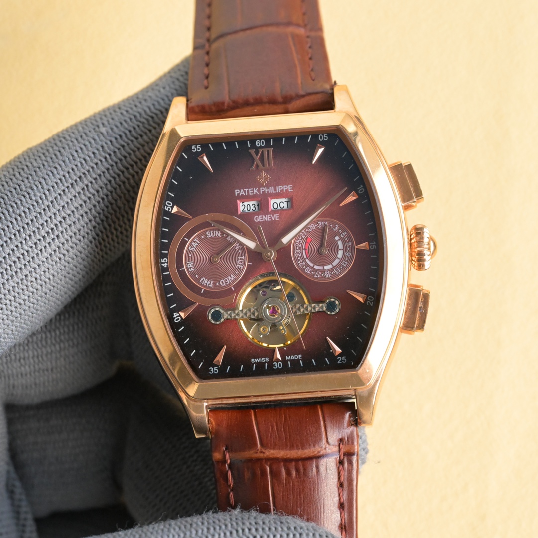 Rolex ロレックス【新作登場】ロレックス 自動巻き メンズ腕時計 本革ベルト 大文字盤✨高級感抜群🕰️匠の技🌟プレゼントに最適🎁