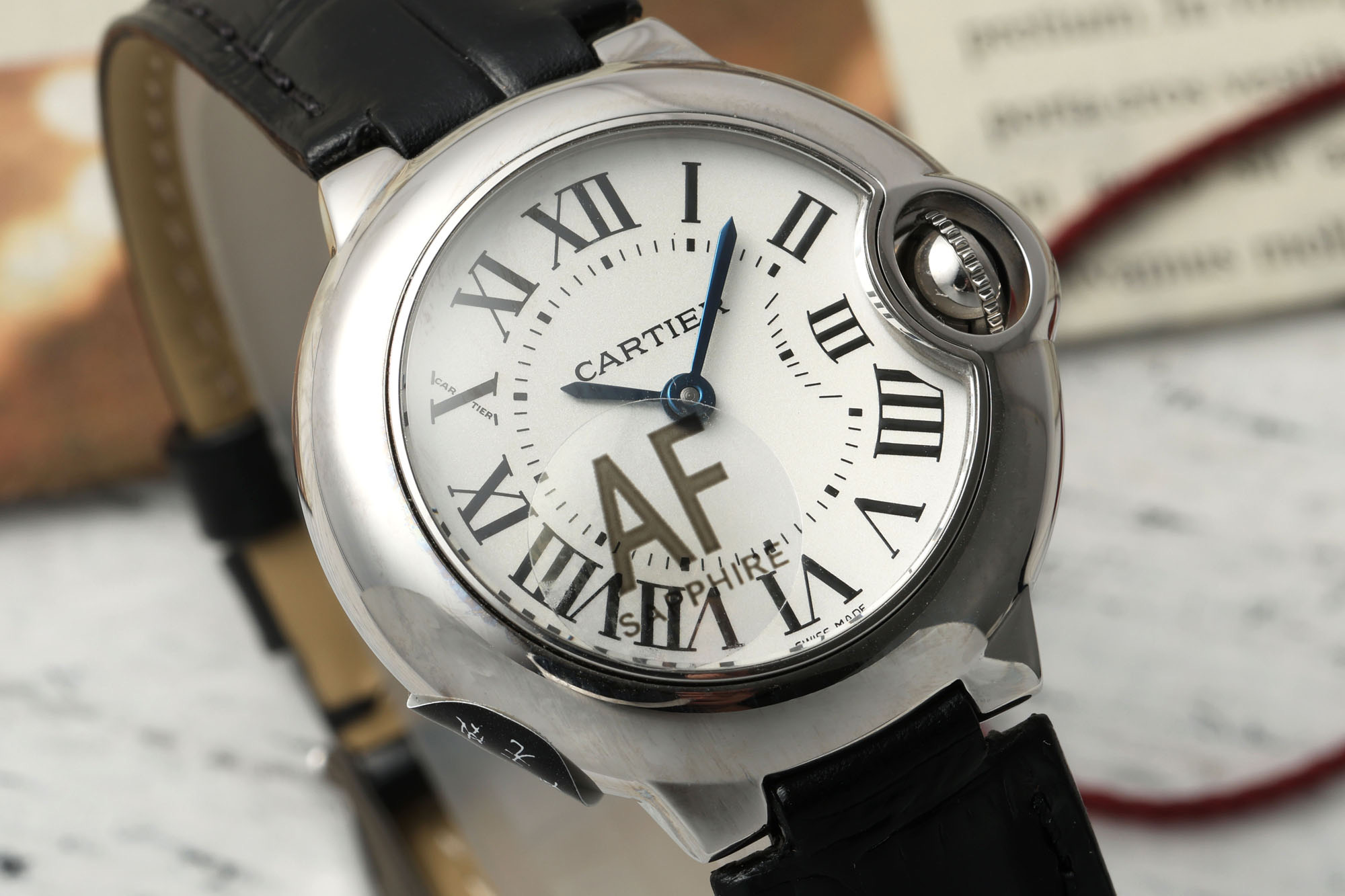 Cartier カルティエ✨Cartier✨ 高級腕時計 サントス 100 メンズ 自動巻き ⌚️💎 贈り物に最適🎁