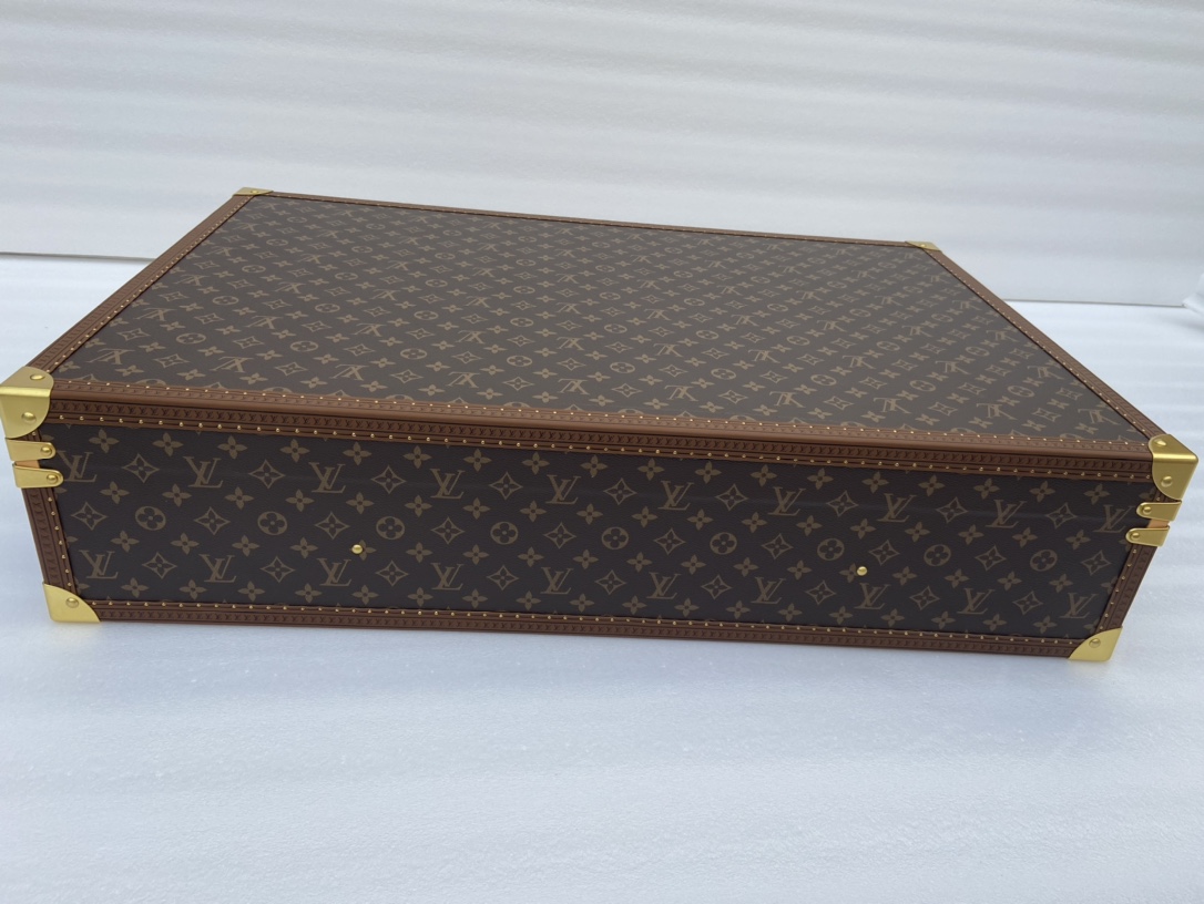 【ルイヴィトン】ミニトランク 小物収納ボックス モノグラムキャンバス ヴィンテージ品 高級感のある逸品 - 画像 7
