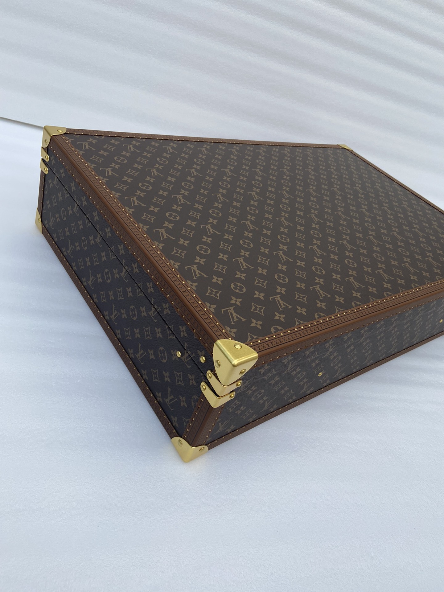 【ルイヴィトン】ミニトランク 小物収納ボックス モノグラムキャンバス ヴィンテージ品 高級感のある逸品 - 画像 8