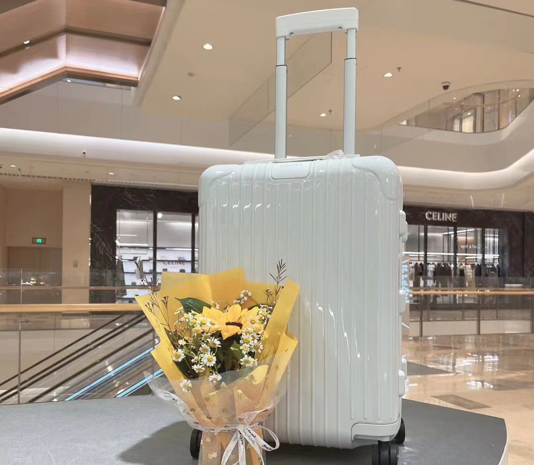 【エッセンシャルシリーズ】トランク型小物収納ボックス 全アルミハンドル セキュリティロック付 13色展開 上質な旅行用ケース - 画像 4