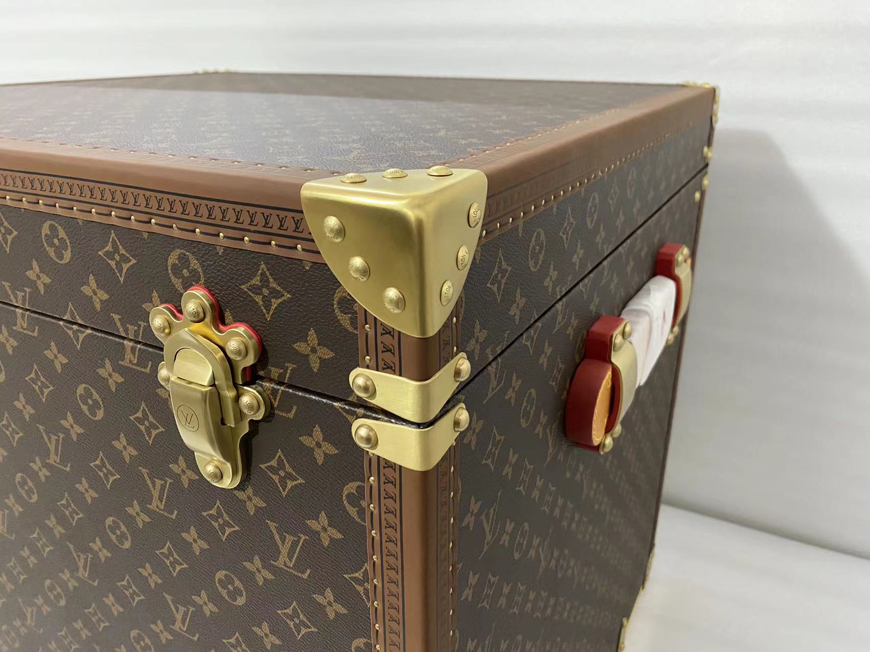 【ルイヴィトン】ミニトランク 小物収納ボックス モノグラム柄 8色展開 高級感のある逸品 - 画像 5