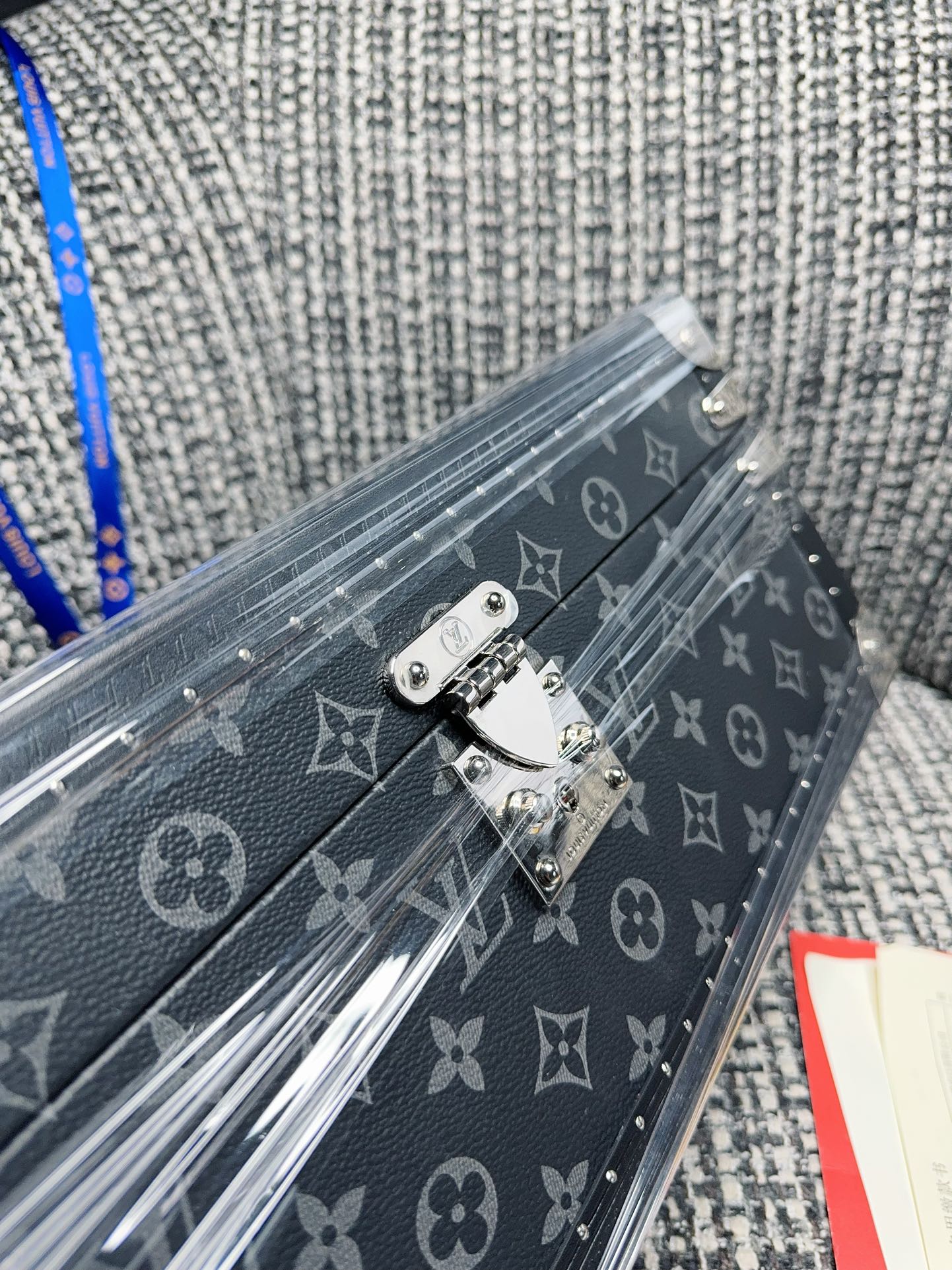 【ルイヴィトン】トランク型 アクセサリーボックス モノグラム帆布 多機能収納 高級感のある逸品 ギフトに最適 - 画像 8