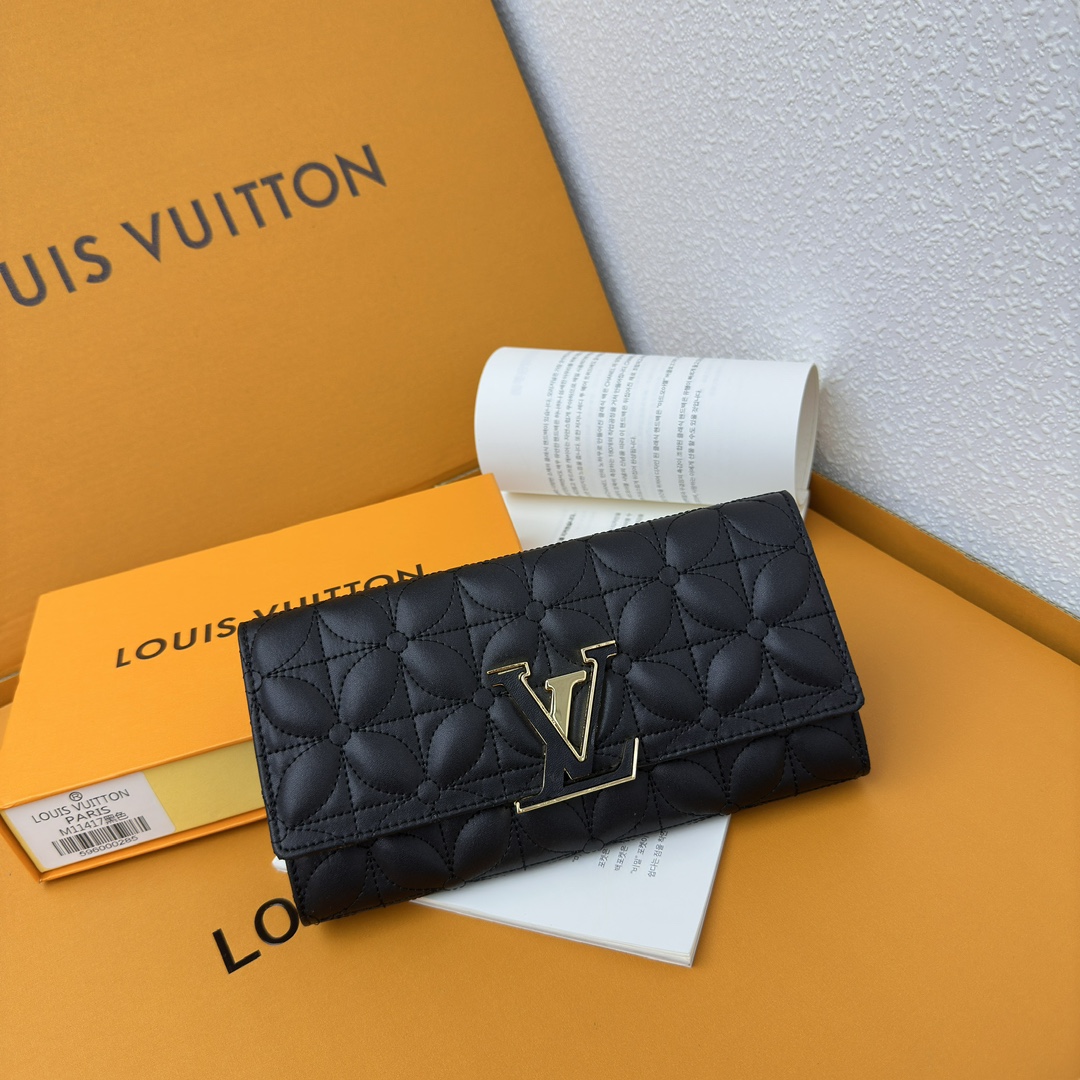 ルイ・ヴィトン モノグラムキャンバス 上品な長財布 レディースのギフトに最適