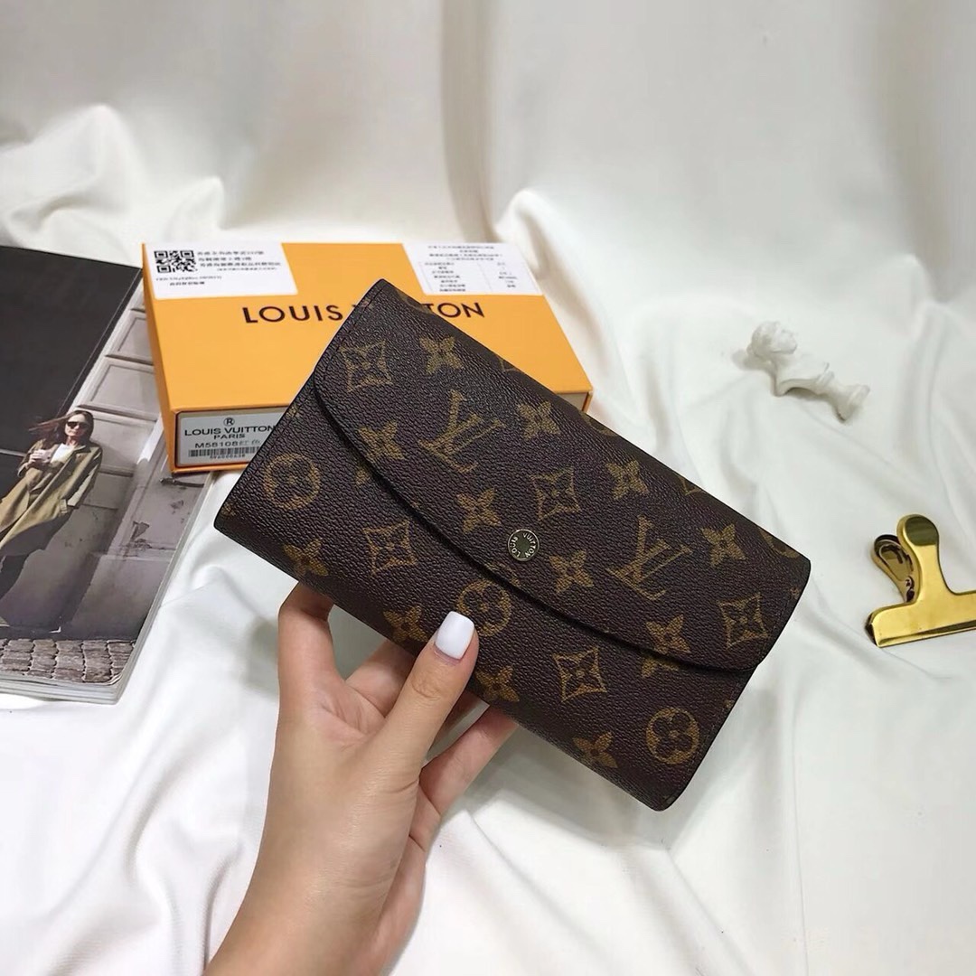 ルイ・ヴィトン モノグラムキャンバス 上品な長財布 レディース ギフトにも最適な定番モデル