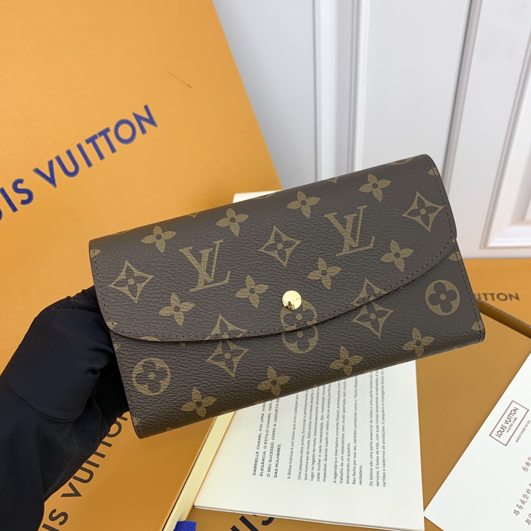 ルイ・ヴィトン モノグラムキャンバス 上品な長財布 レディースに人気の定番モデル