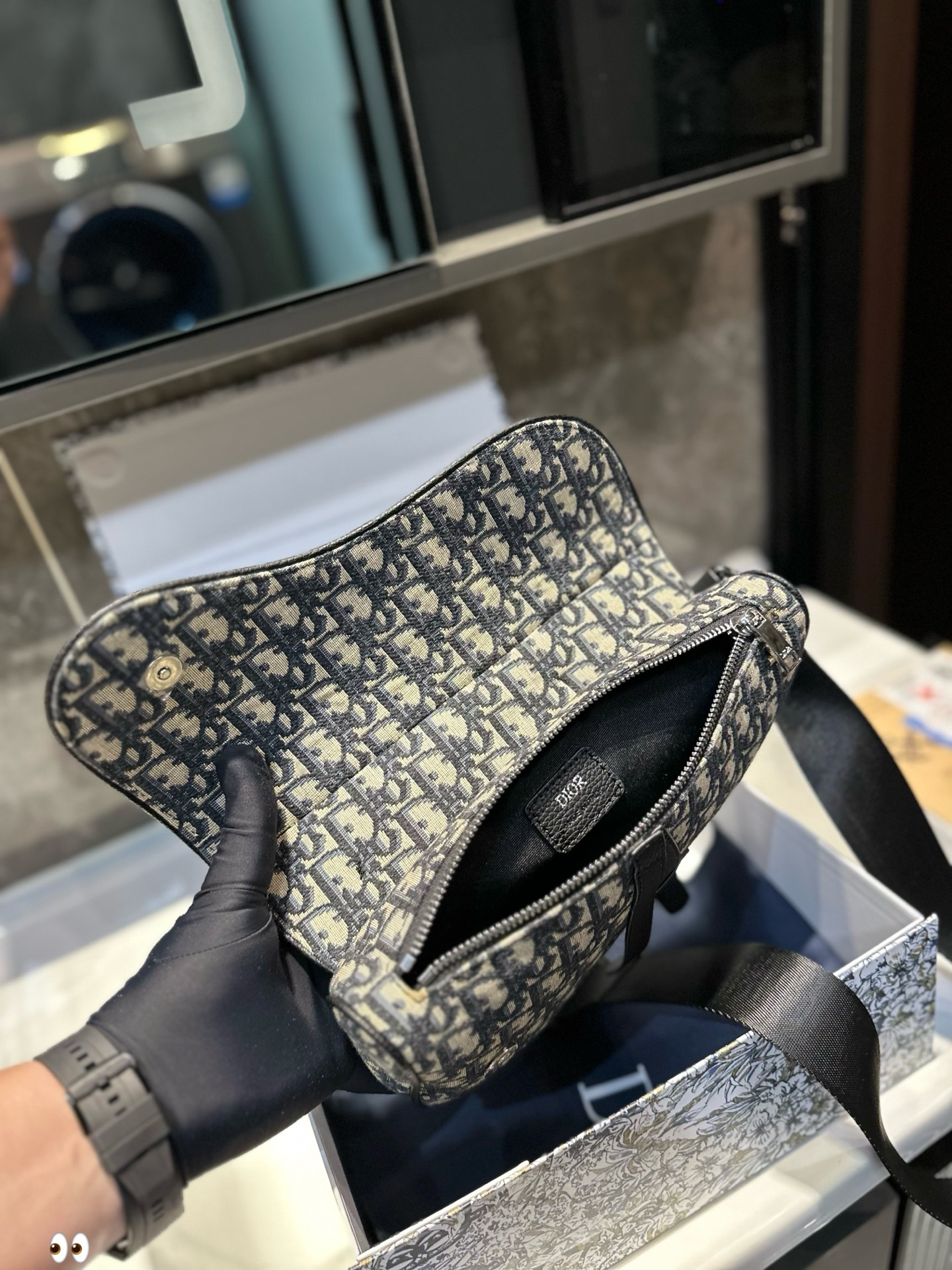 Diorディオール モノグラムキャンバス 上品なショルダーバッグ レディース人気モデル 長く愛用できる定番デザイン - 画像 9