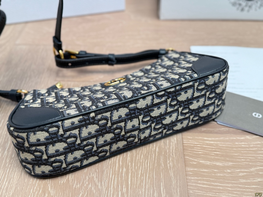 Diorディオール ショルダーバッグ モノグラムキャンバス 上品なデザイン レディース 長く愛用できる定番モデル - 画像 6