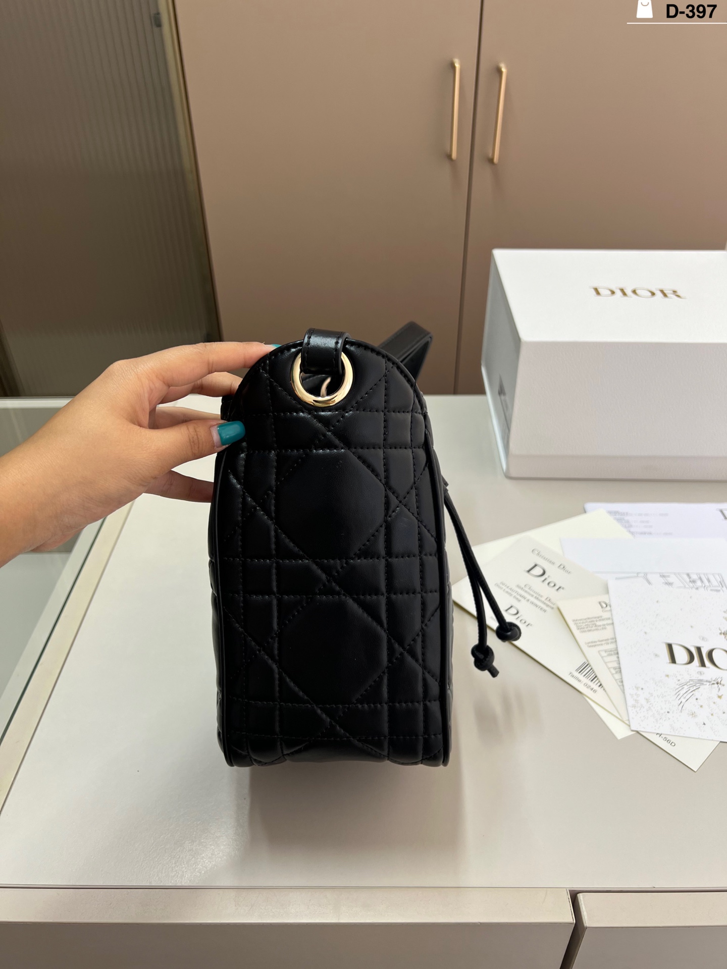 Diorディオール ショルダーバッグ エレガントで上質なモノグラムキャンバス レディースに人気のギフトにも最適 - 画像 2