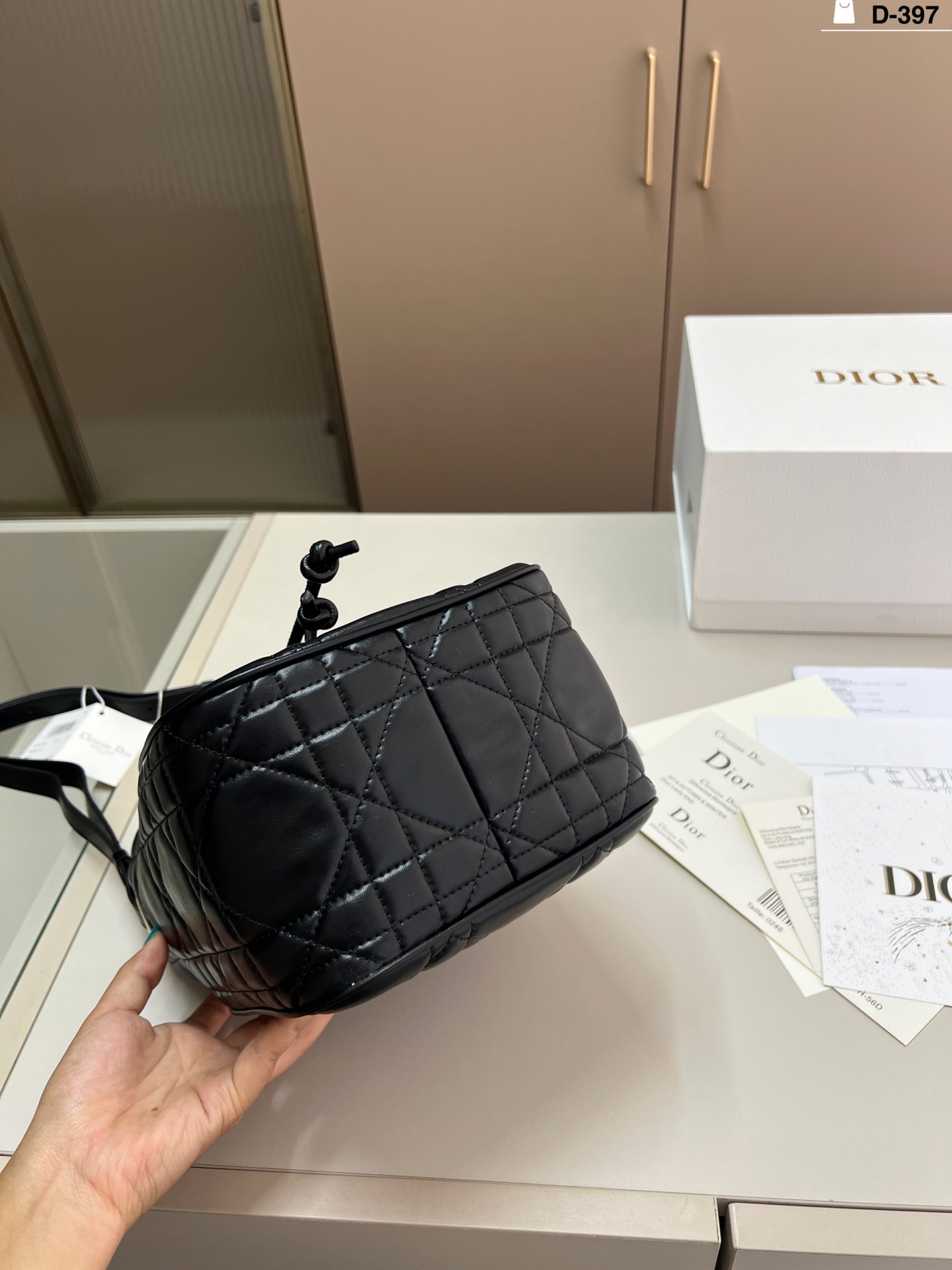 Diorディオール ショルダーバッグ エレガントで上質なモノグラムキャンバス レディースに人気のギフトにも最適 - 画像 3