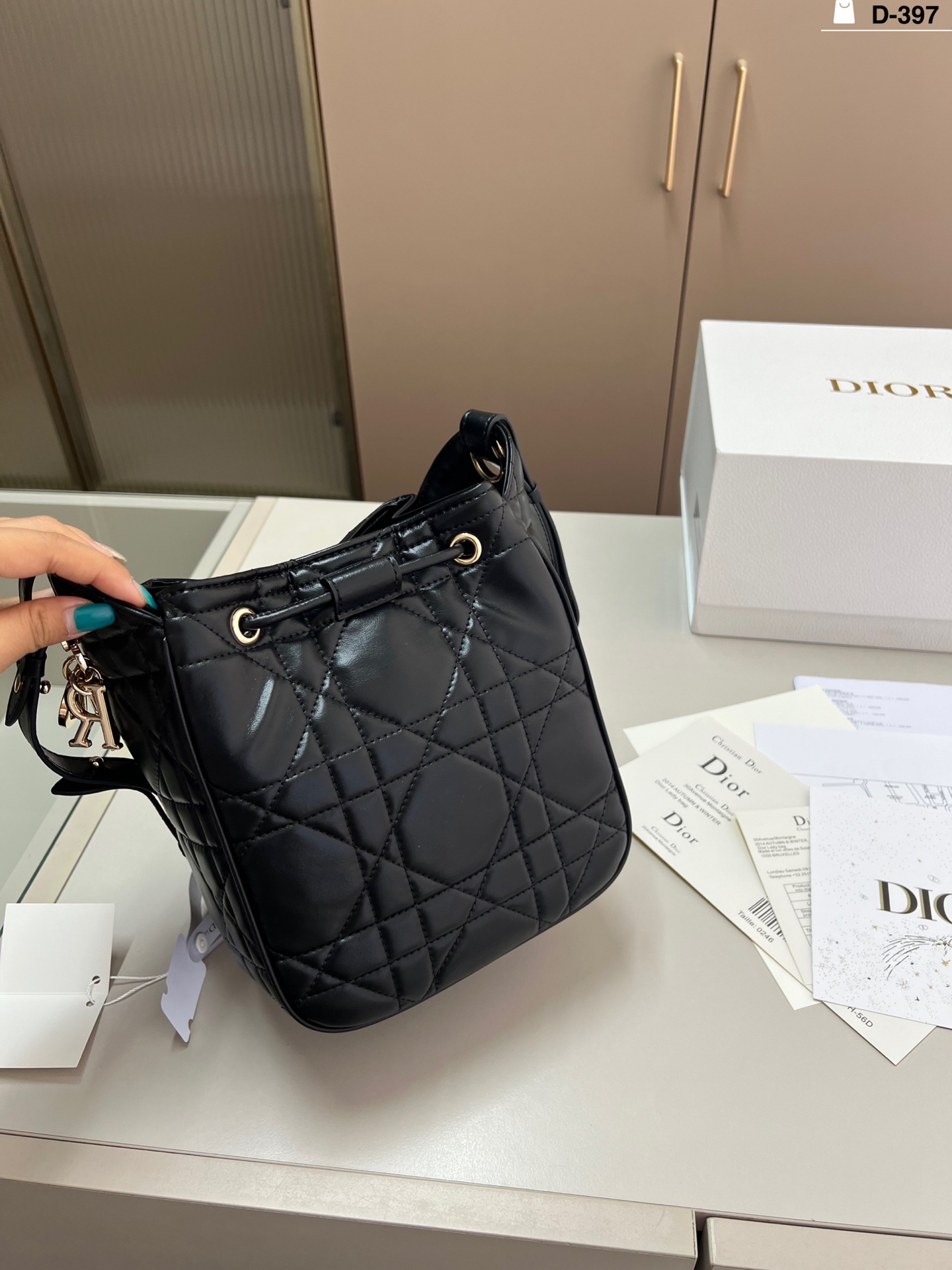 Diorディオール ショルダーバッグ エレガントで上質なモノグラムキャンバス レディースに人気のギフトにも最適 - 画像 4