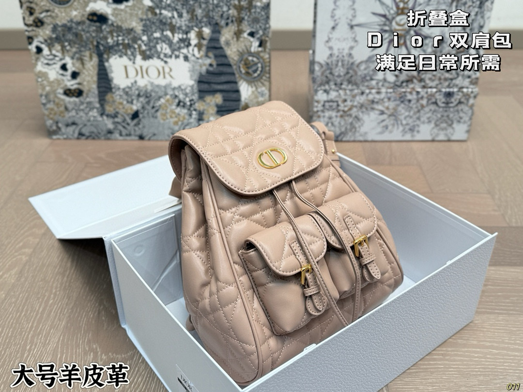 Diorディオール ショルダーバッグ 洗練されたデザインのレザー製 ギフトにも最適な上品なバッグ - 画像 3