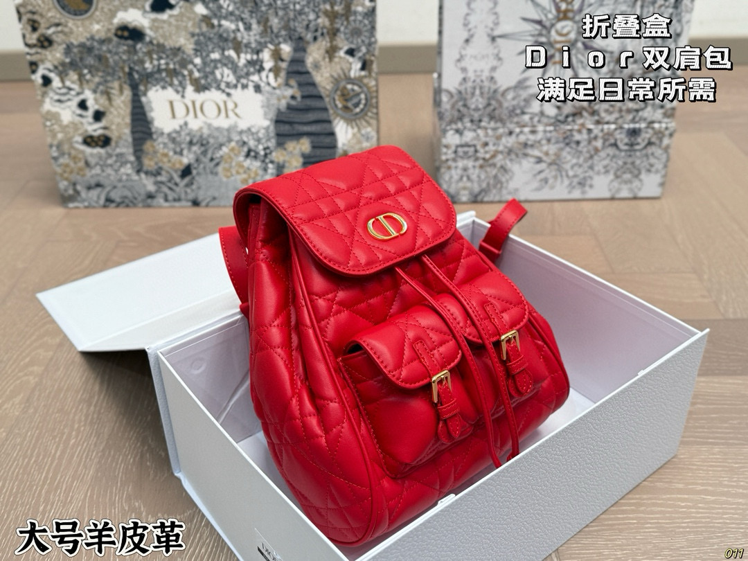 Diorディオール ショルダーバッグ 洗練されたデザインのレザー製 ギフトにも最適な上品なバッグ - 画像 4