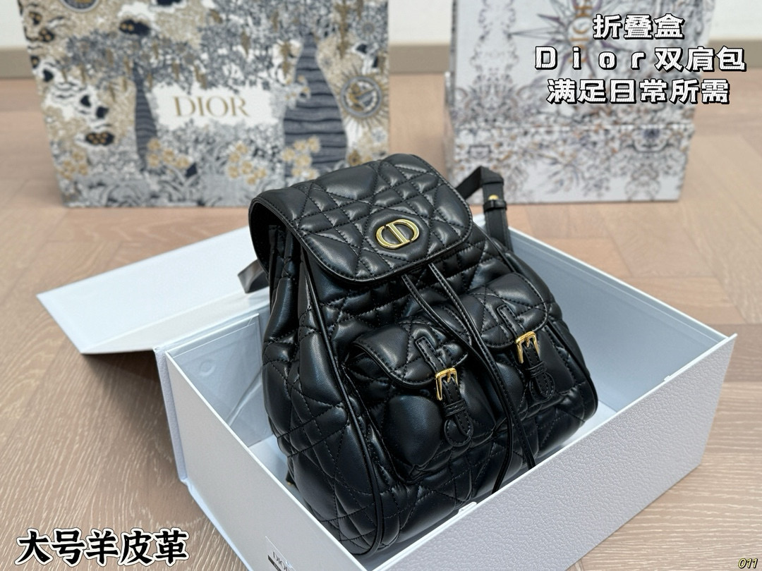 Diorディオール ショルダーバッグ 洗練されたデザインのレザー製 ギフトにも最適な上品なバッグ - 画像 5