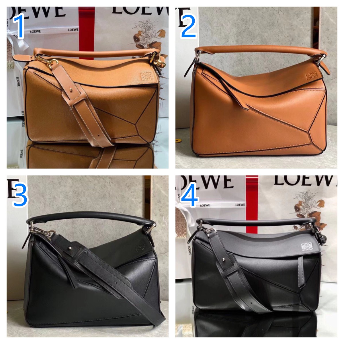 ロエベ　LOEWE　ショルダーバッグ　パズル 　 PUZZLE　サンド　SAND　4色