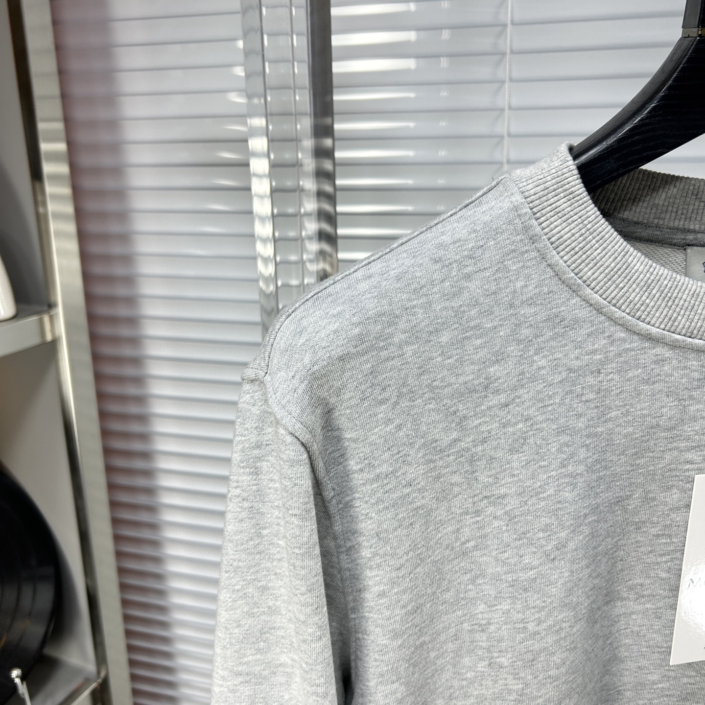 Monclerモンクレール ロゴパッチ ロングスリーブスウェットシャツ 2色入 - 画像 5
