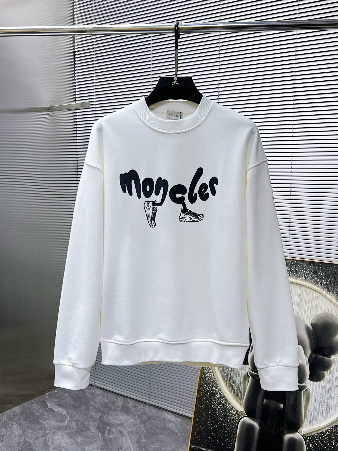Monclerモンクレ トレーナー 2色 男女兼用 ロゴプリント 半袖スウェットシャツ - 画像 2
