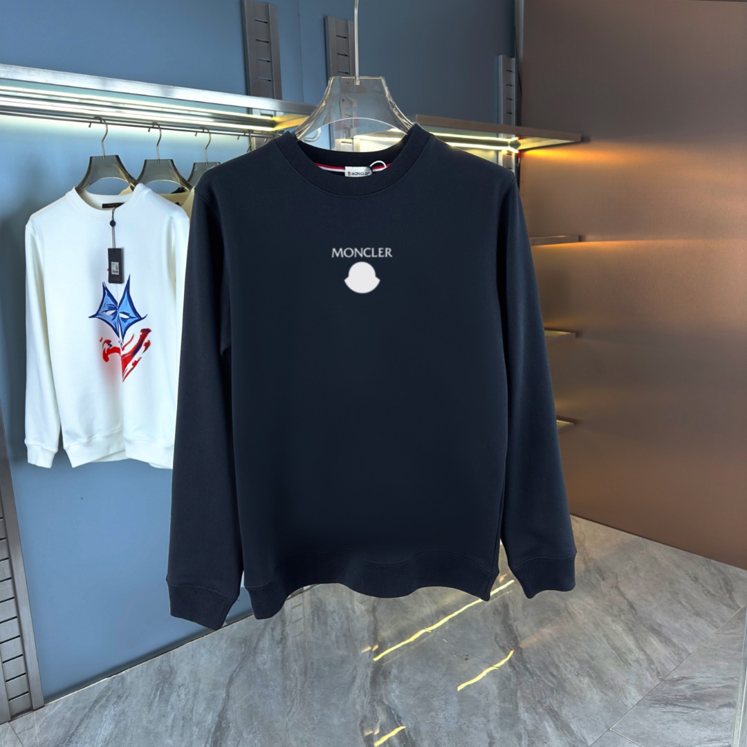 Monclerモンクレール トレーナー メンズ 黒 4色入
