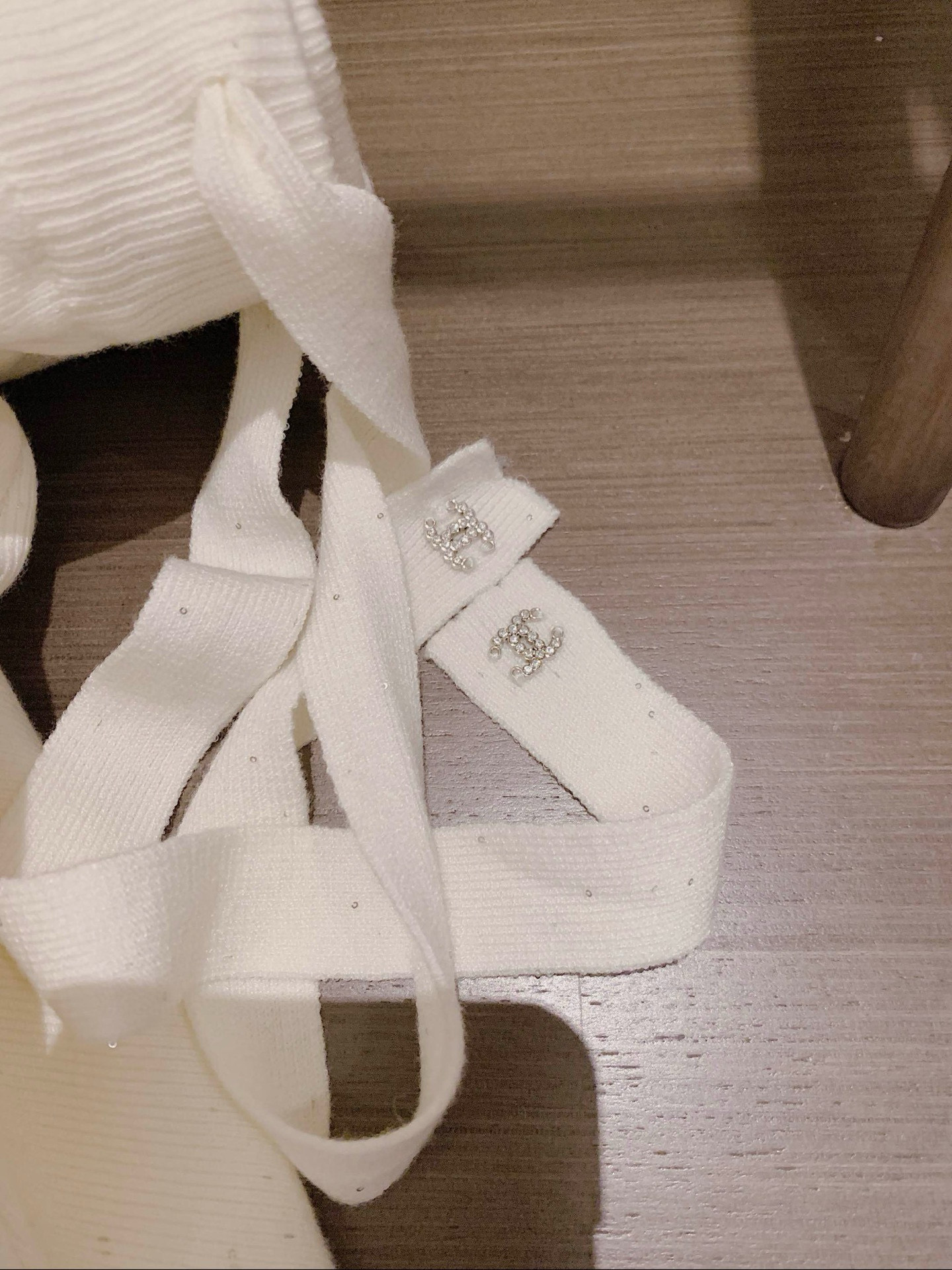 シャネル パンツ 2色入 着脱簡単 レディース ウールロングパンツ - 画像 6