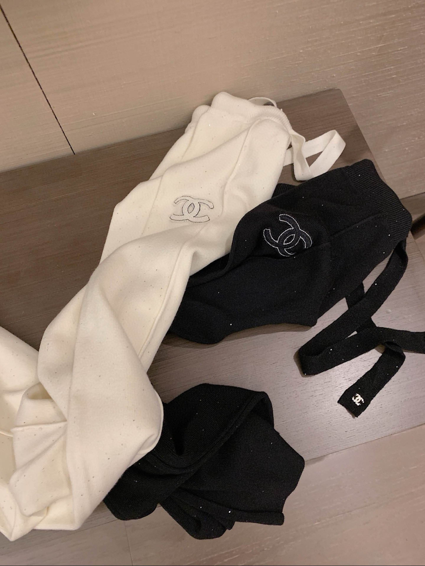 シャネル パンツ 2色入 着脱簡単 レディース ウールロングパンツ - 画像 8