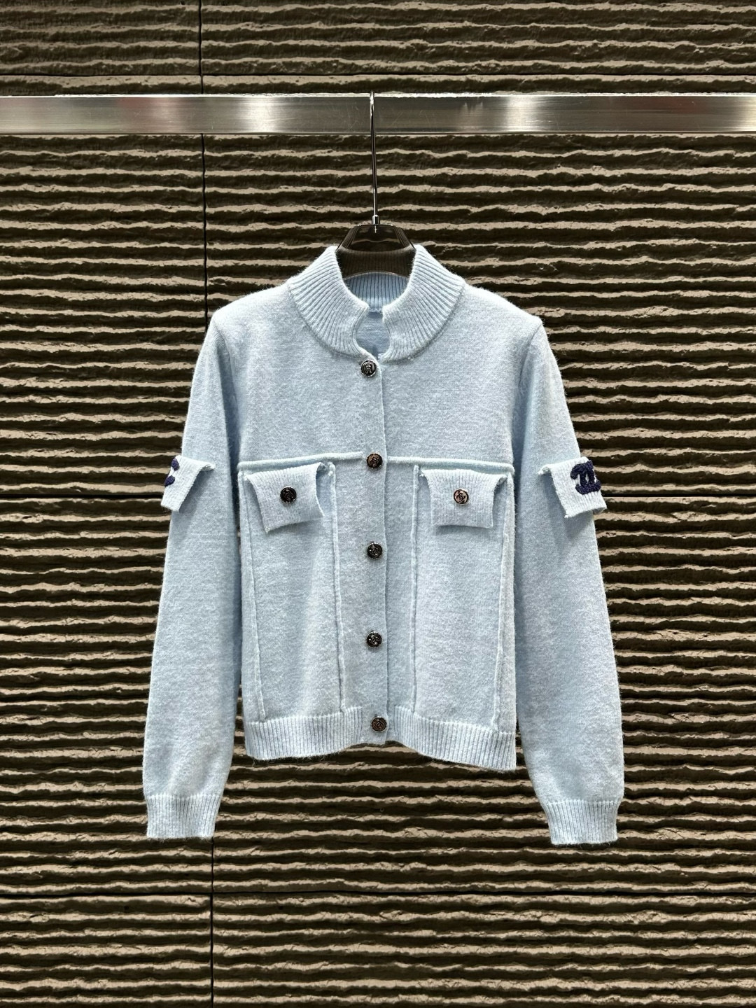 シャネル レディースニット 2色展開 ファッションカーディガン 保温性抜群 - 画像 2