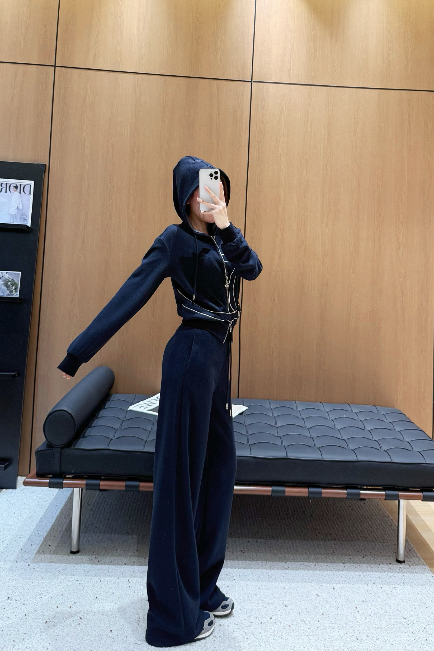 シャネル レディース ファッション スウェットウェア 2点セット ブラック 4色入 - 画像 3