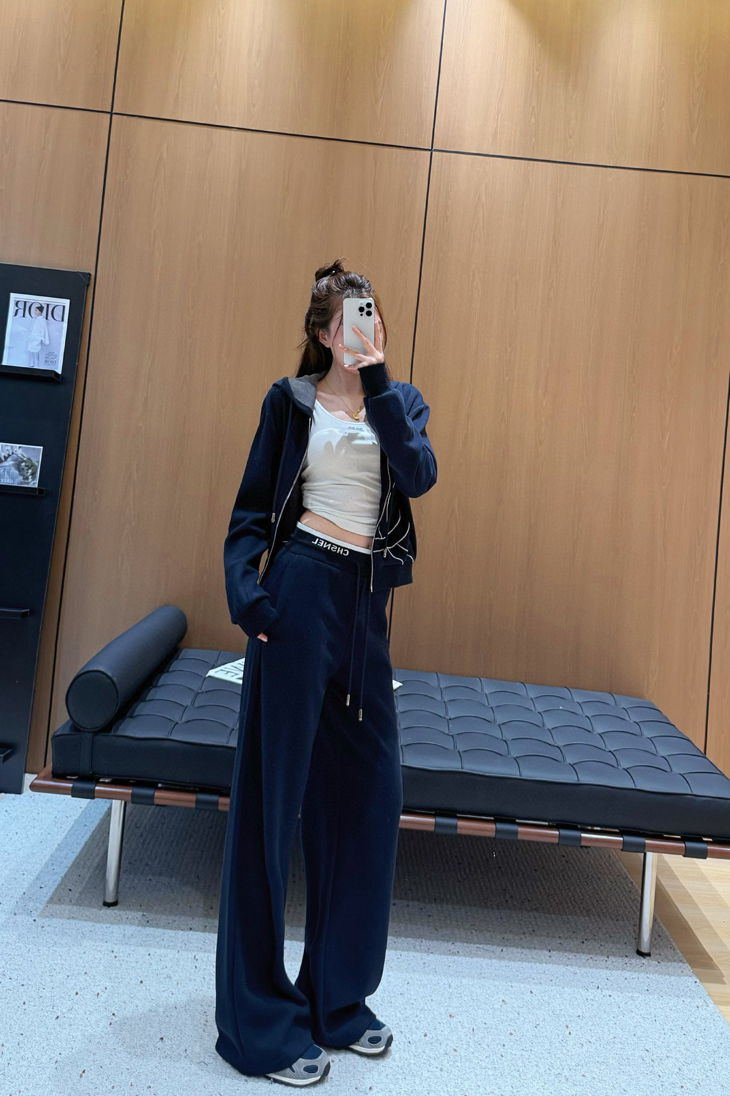 シャネル レディース ファッション スウェットウェア 2点セット ブラック 4色入 - 画像 5