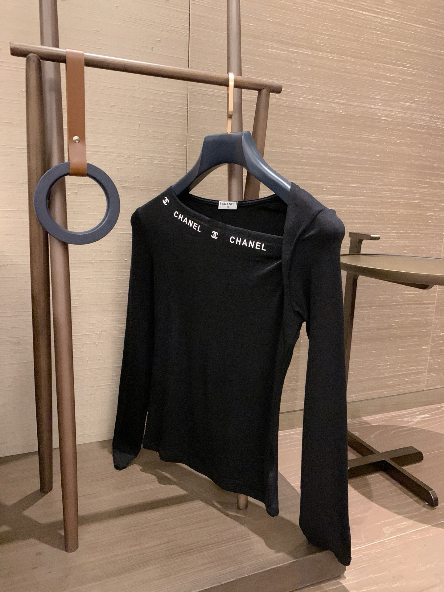 シャネル ロングスリーブTシャツ 黒 1色 - 画像 6