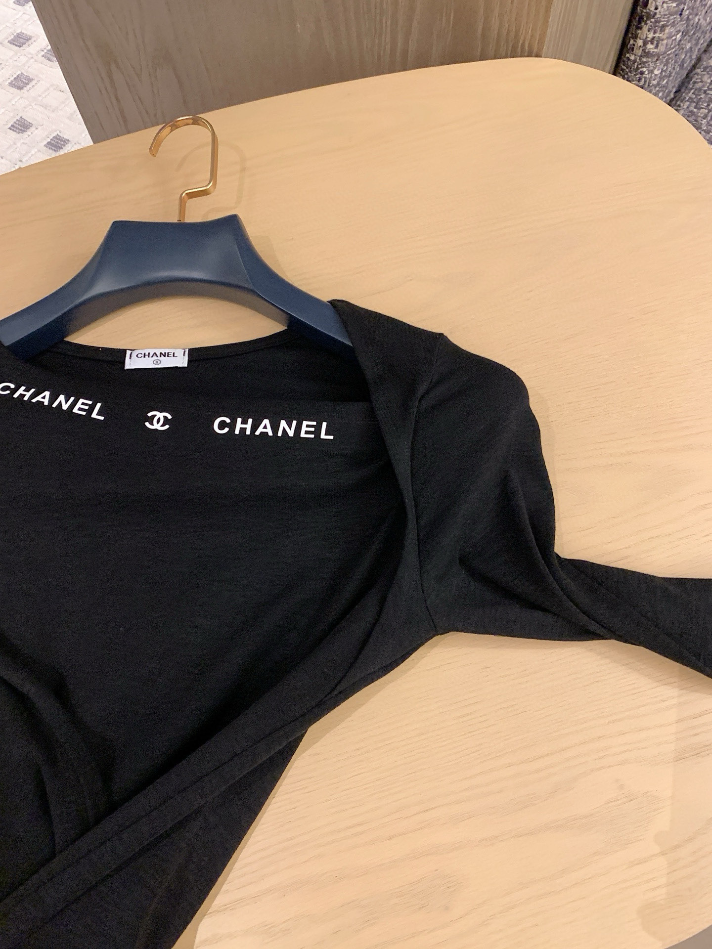 シャネル ロングスリーブTシャツ 黒 1色 - 画像 7