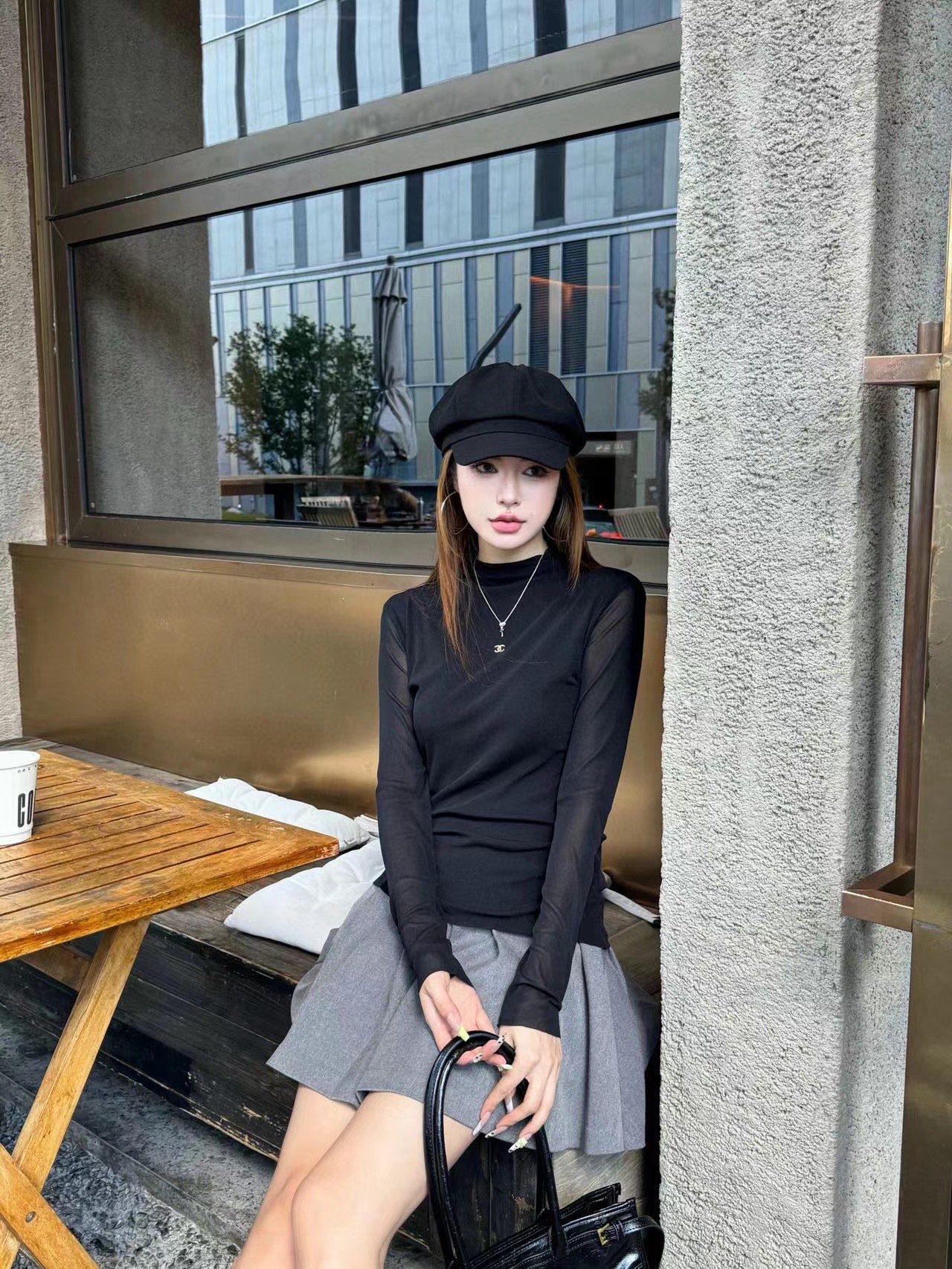 香奈儿 レディース ブラウス ブラック 3色入 おしゃれなニットトップス