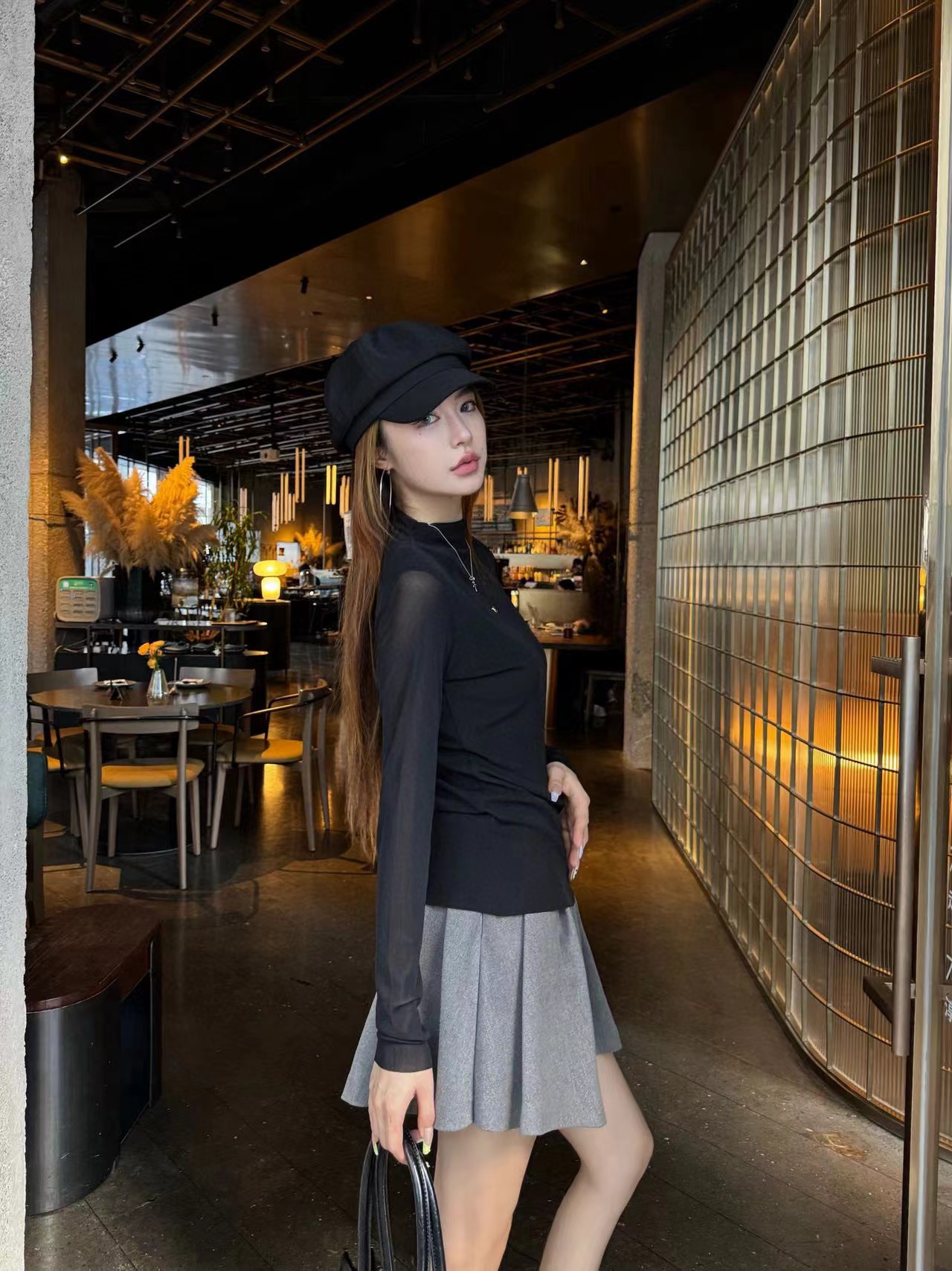 香奈儿 レディース ブラウス ブラック 3色入 おしゃれなニットトップス - 画像 6