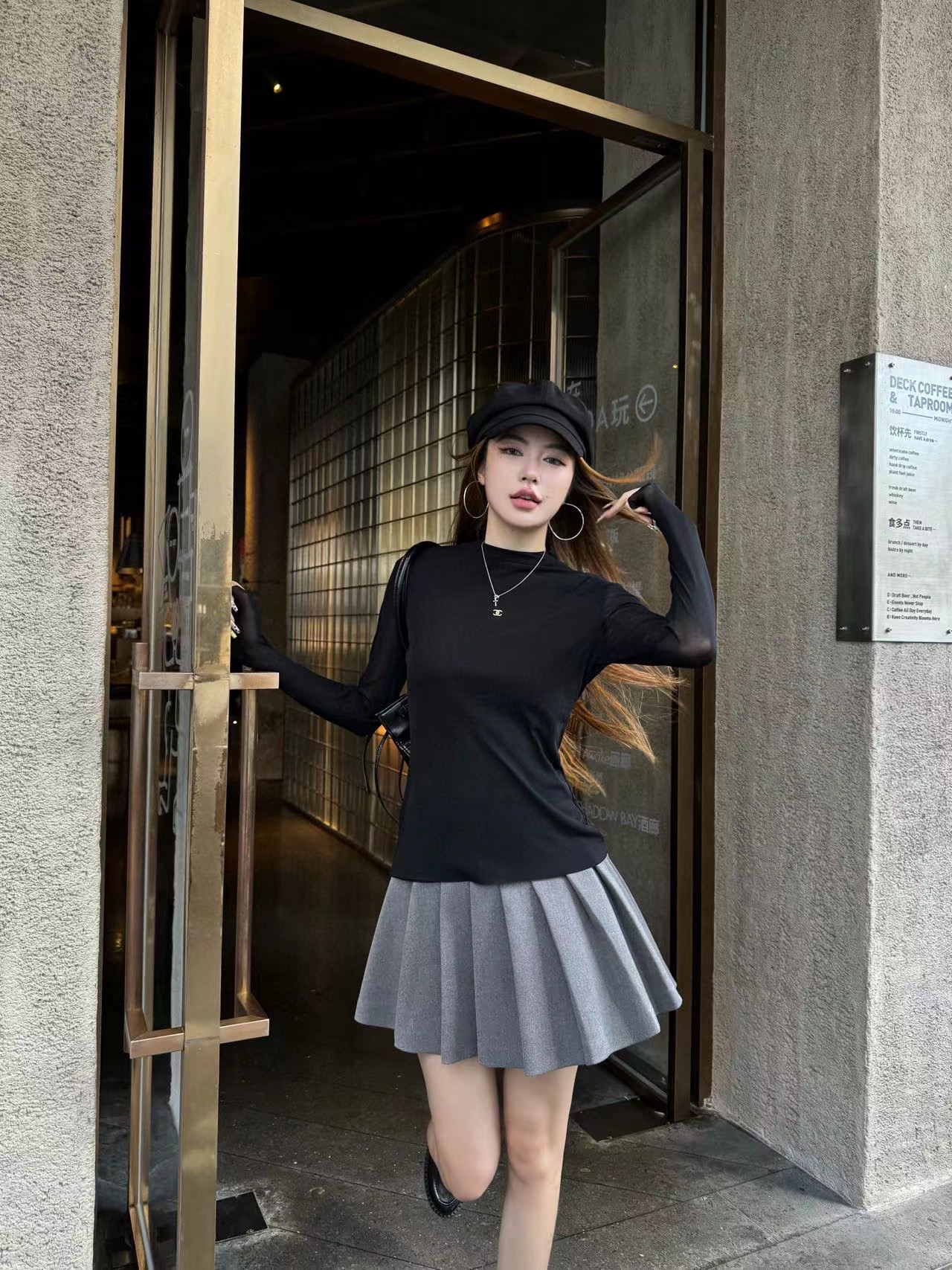 香奈儿 レディース ブラウス ブラック 3色入 おしゃれなニットトップス - 画像 7