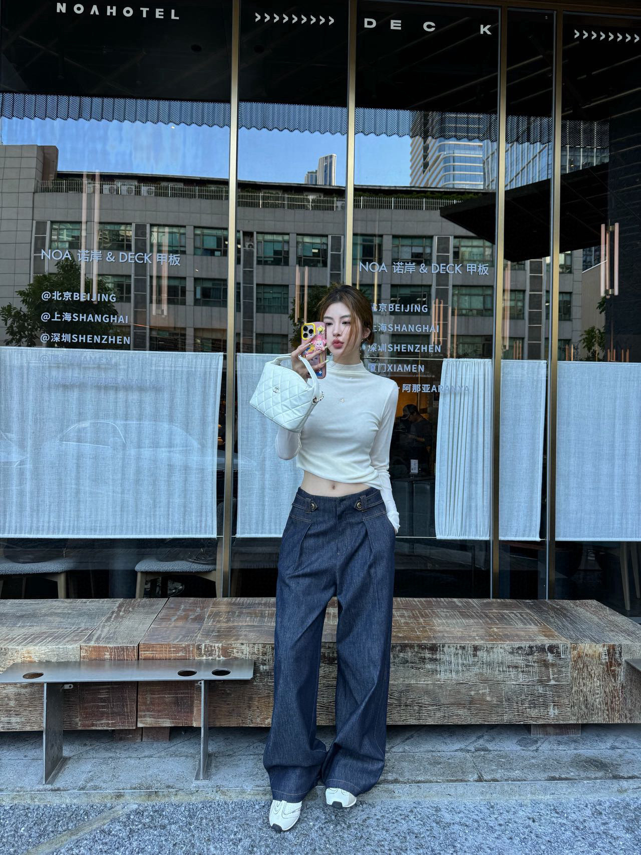 香奈儿 レディース タートルネック ワンピース ホワイト 4色入 - 画像 9