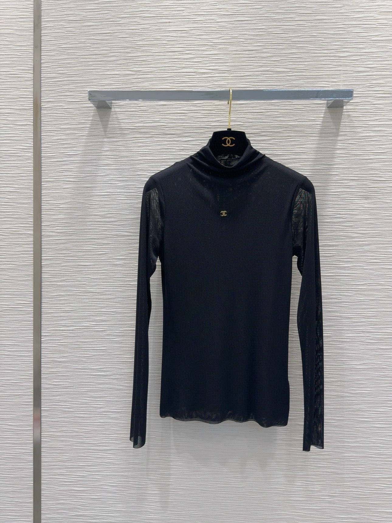 シャネル レディース ロングスリーブ オーガニックコットン 2色 通勤 デイリーユース - 画像 6