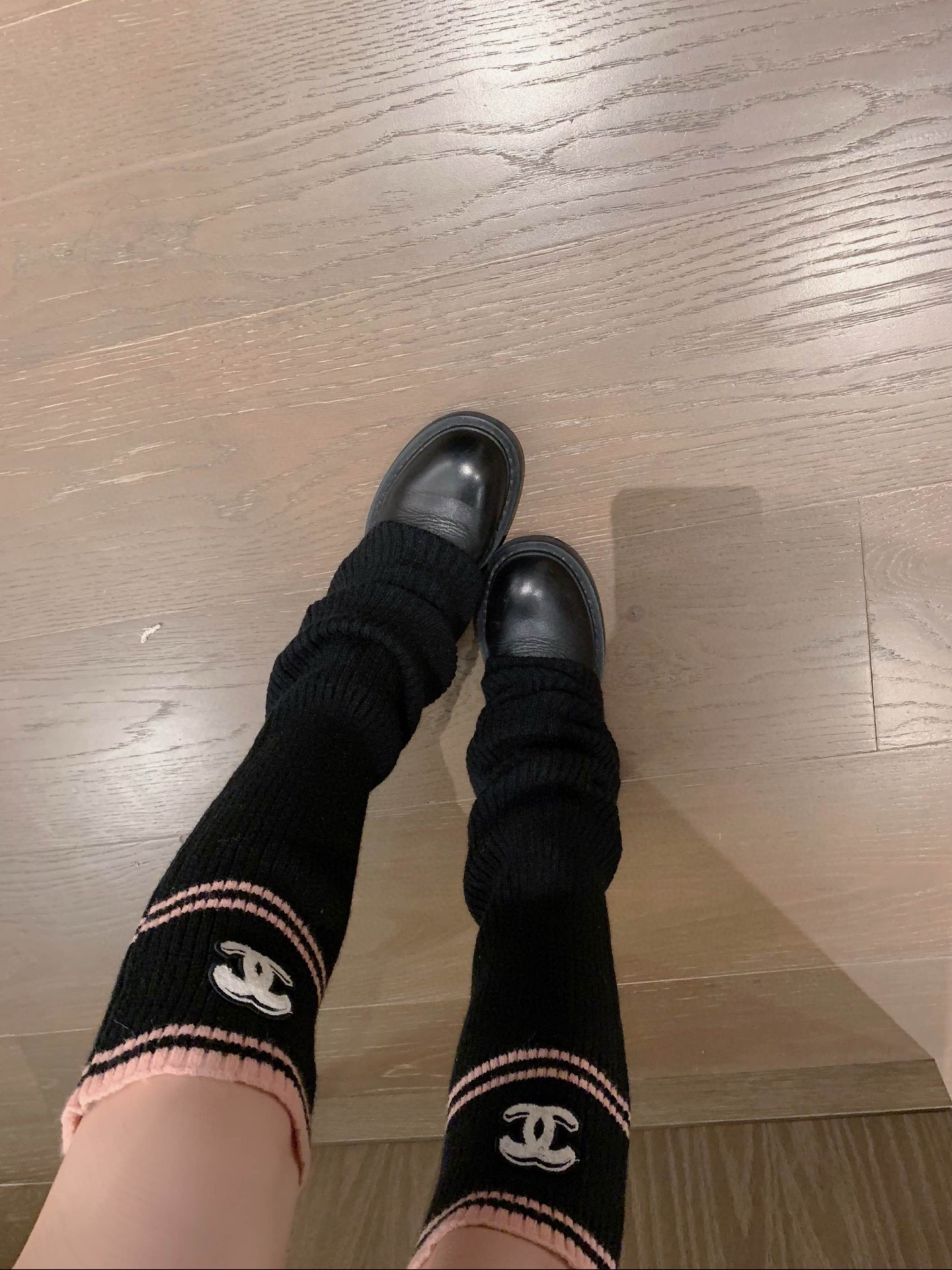 香奈儿 ニットセーター ブラックピンク 2色展開 - 画像 2