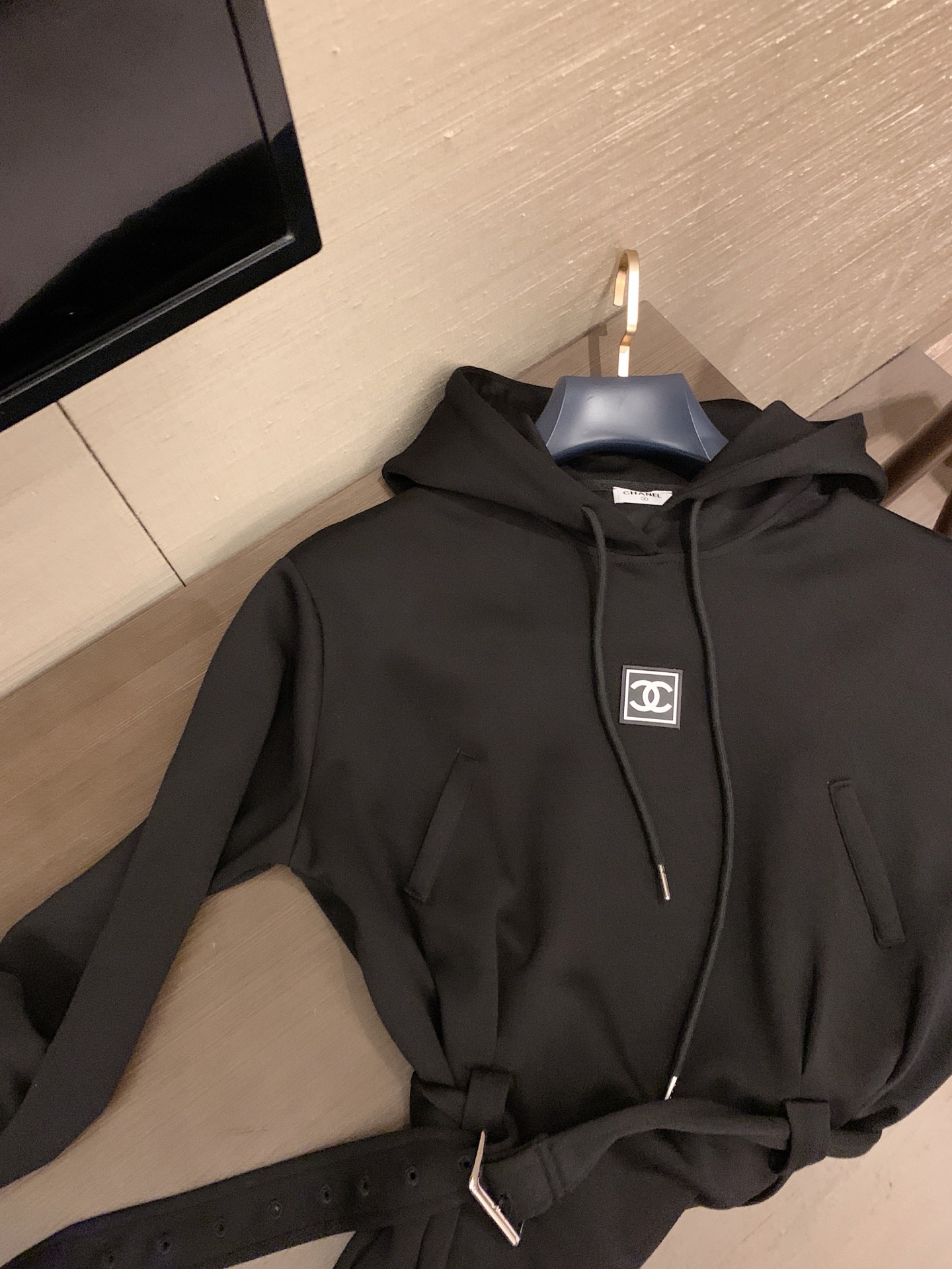chanel レディース ロングスリーブTシャツ ブルーグレー 綿100% - 画像 3
