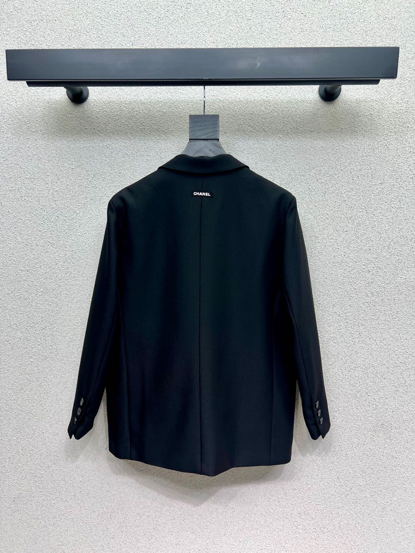 エレガントな CHANEL レディース ジャケット ブラック 1色入 通勤 ファッション ブレザー 30代 40代 50代 - 画像 5