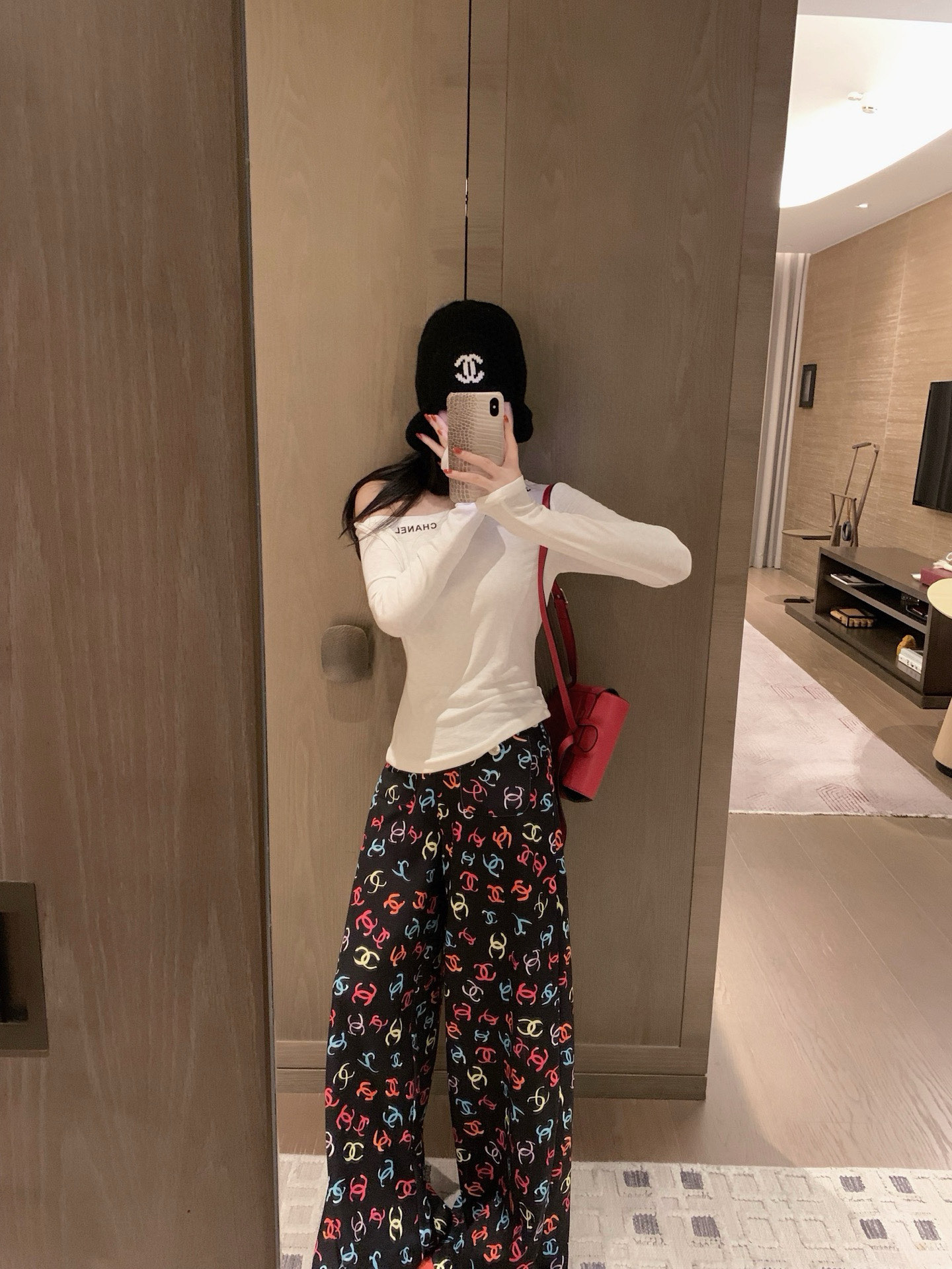 香奈儿 パンツ 2色入 ファッション デイリーユース - 画像 3