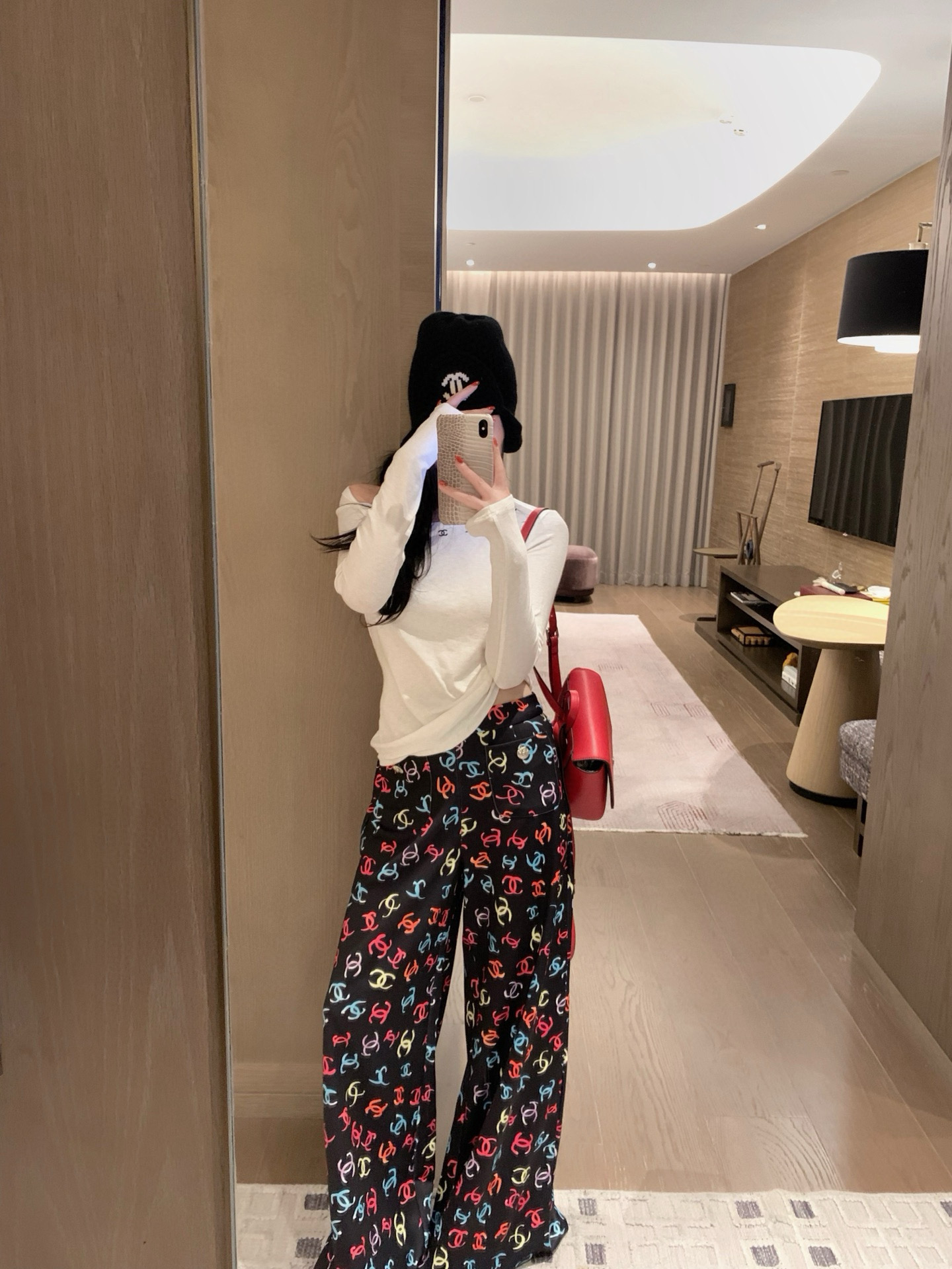 香奈儿 パンツ 2色入 ファッション デイリーユース - 画像 4
