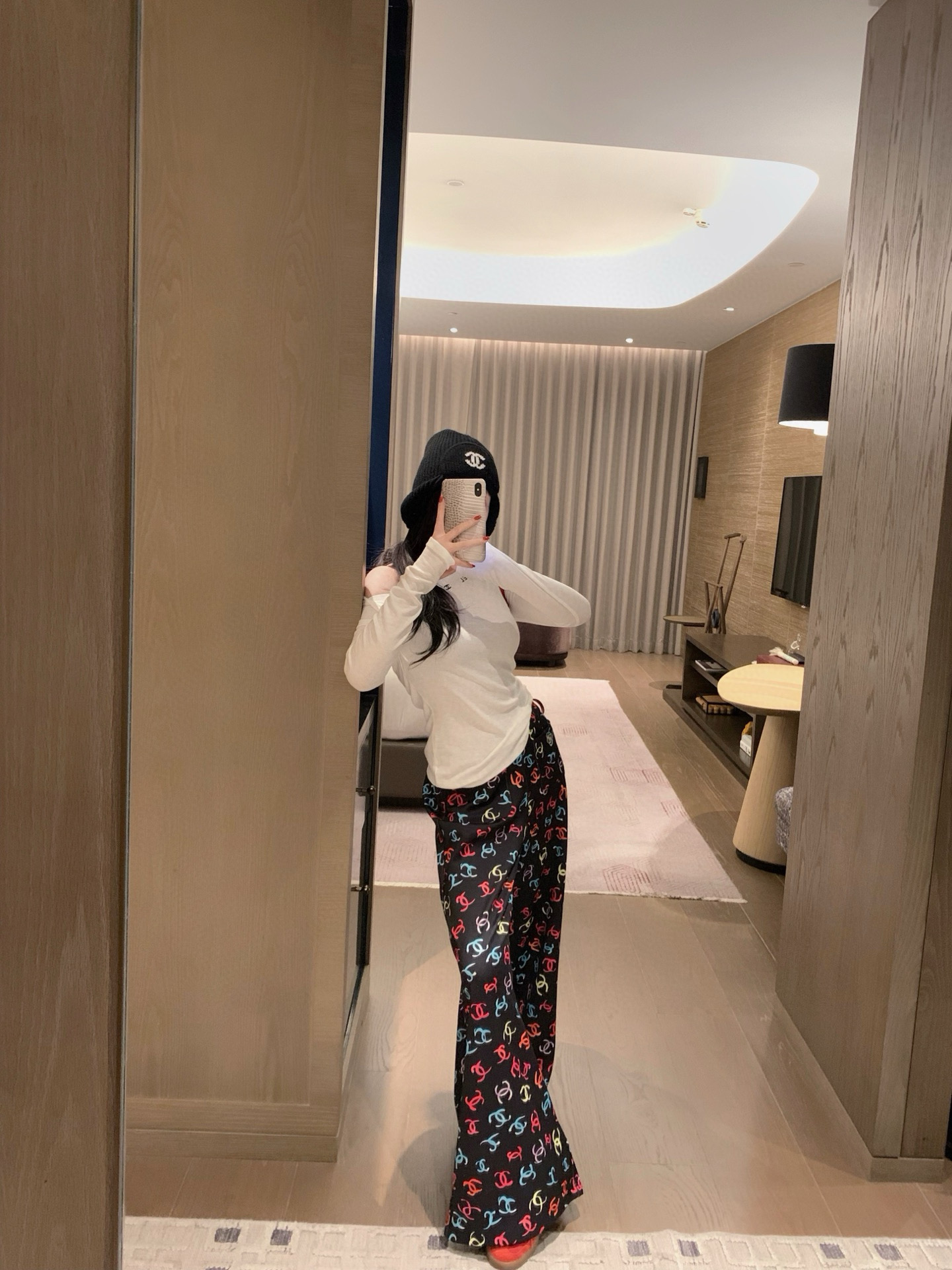 香奈儿 パンツ 2色入 ファッション デイリーユース - 画像 5