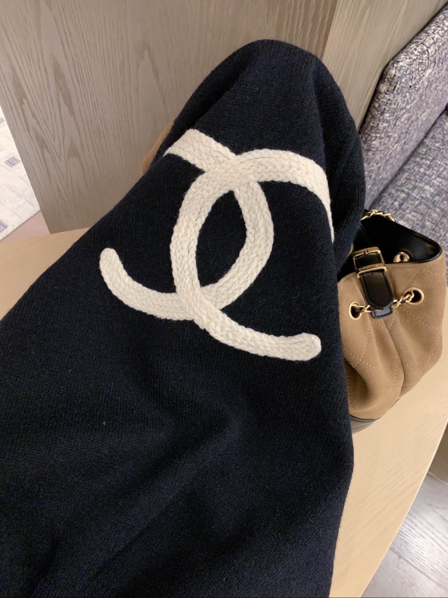 シャネル風 ニット帽 2色展開 あり - 画像 8