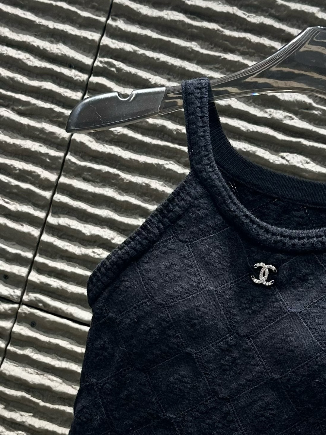 シャネル レディース ニット タンクトップ 2色展開 - 画像 3