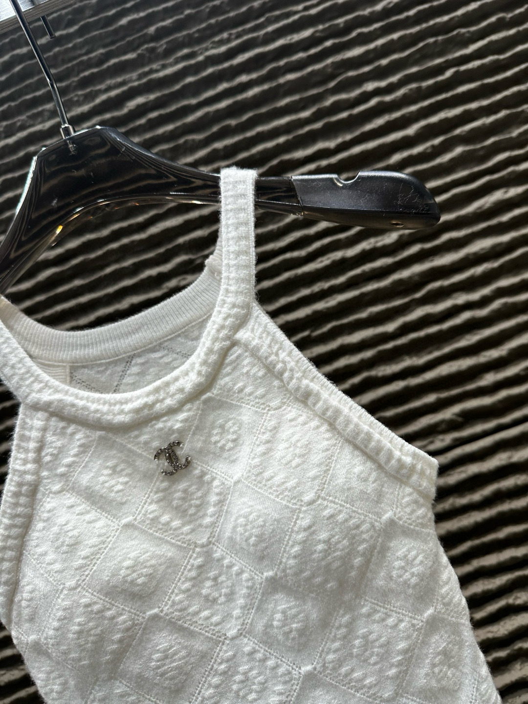 シャネル レディース ニット タンクトップ 2色展開 - 画像 4