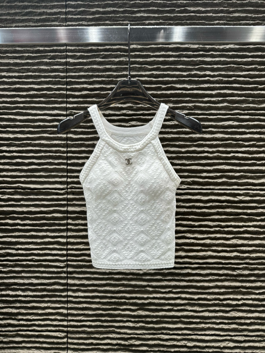 シャネル レディース ニット タンクトップ 2色展開 - 画像 5