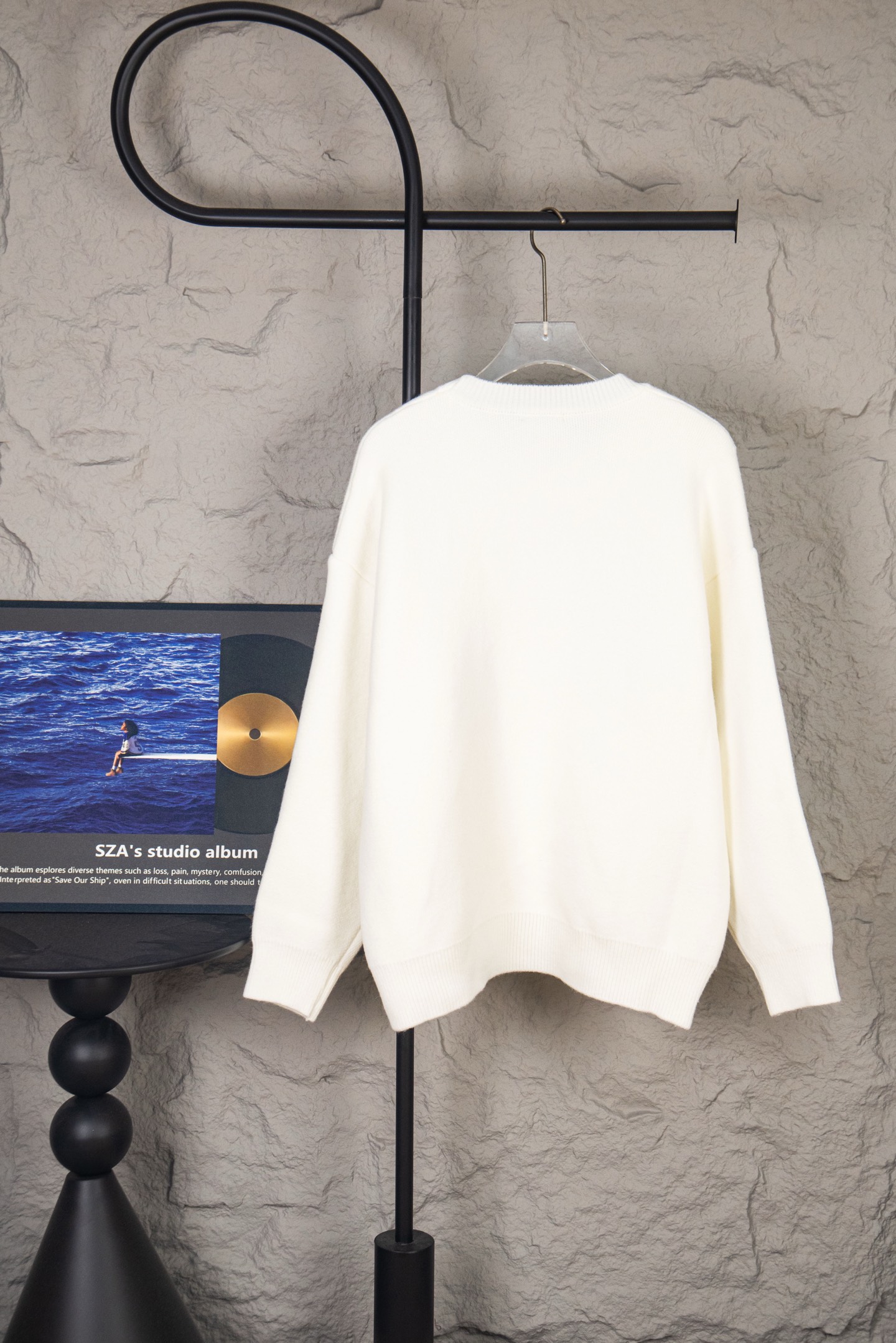 シャネル ロゴニットセーター 白 1色入 - 画像 2