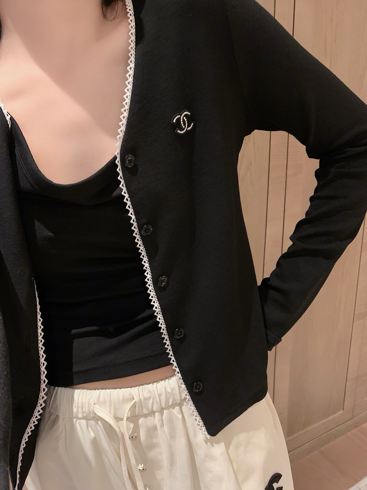 chanel レディース カーディガン 3色 ファッション ブランド おしゃれ スタイリッシュ